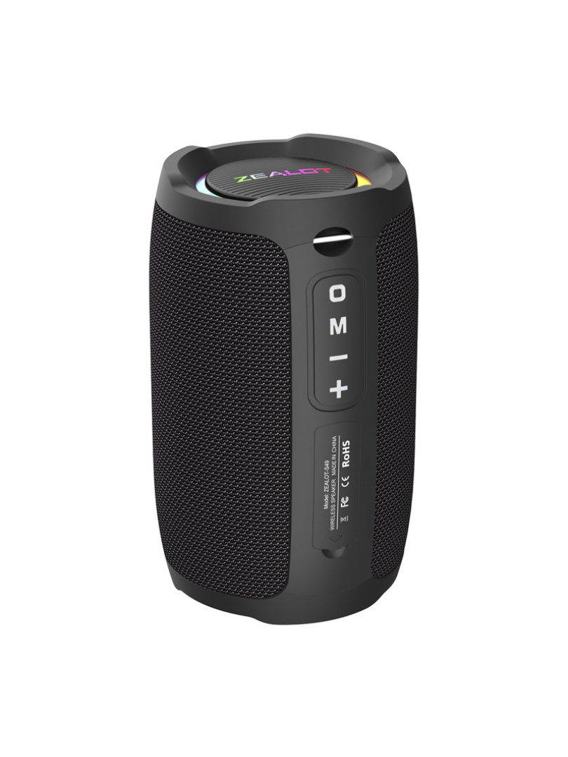 Bluetooth Speaker with LED Lights and Transparent Design - Andonstar Store